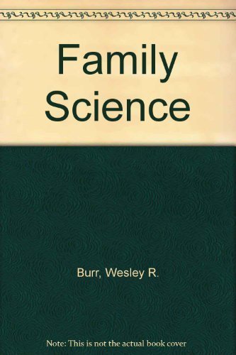 Beispielbild fr Family Science zum Verkauf von SecondSale