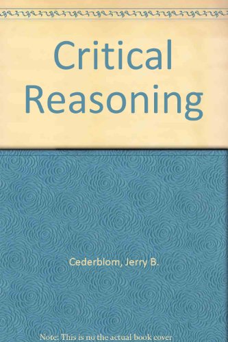 9780534146887: Critical Reasoning