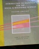 9780534150426: Introduction to Statistics for the Social and Behavioral Sciences