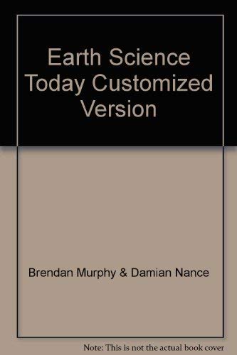 9780534151164: Earth Science Today Customized Version [Paperback] by