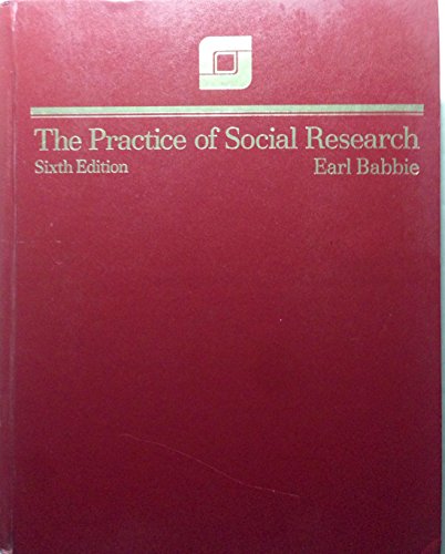 Beispielbild fr The Practice of Social Research zum Verkauf von Better World Books