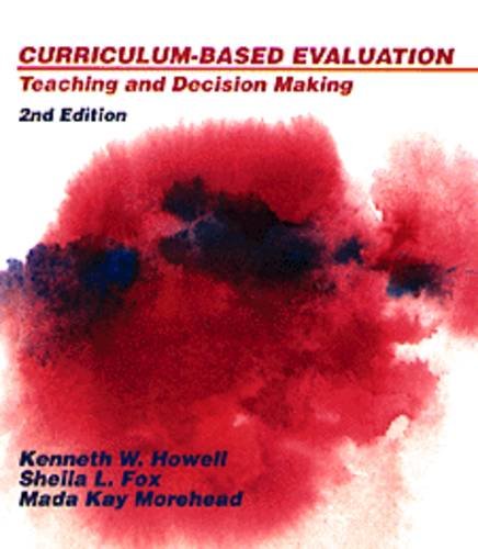 9780534164287: Curriculum-Based Assessment, Teaching and Decision-Making