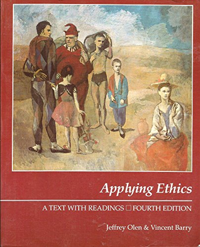 Imagen de archivo de Applying Ethics: A Text With Readings a la venta por Black and Read Books, Music & Games