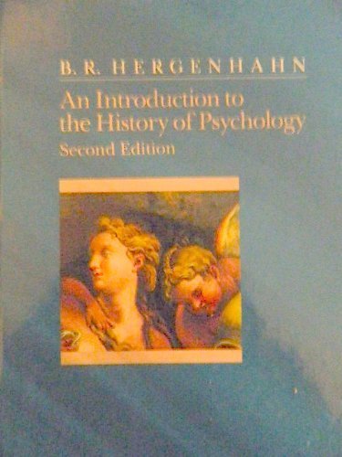 Beispielbild fr Introduction to the History of Psychology zum Verkauf von BooksRun