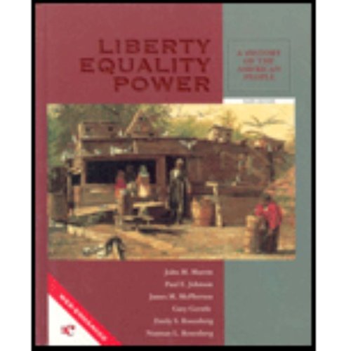 Stock image for Liberty, Equality, Power: A History of the American People (with InfoTrac and American Journey Online) for sale by HPB-Red