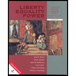9780534169411: Liberty, Equality, Power: A History of the American People, Volume II: Since 1863 (with InfoTrac and American Journey Online)