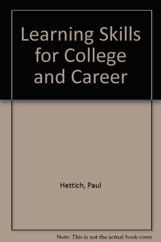 Stock image for Learning Skills for College.and Career for sale by HPB-Red