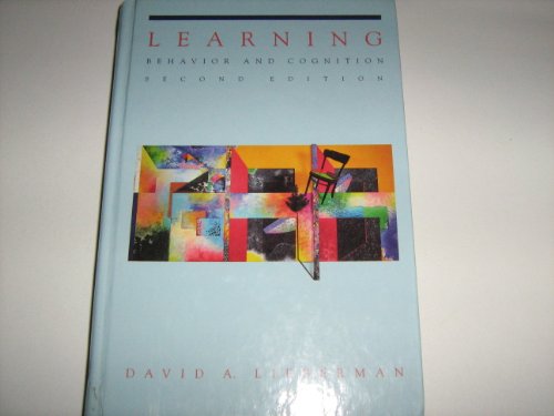 Beispielbild fr Learning : Behavior and Cognition zum Verkauf von Better World Books: West