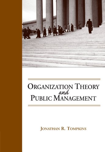 Imagen de archivo de Organization Theory and Public Management a la venta por BooksRun