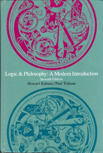 9780534177607: Logic and Philosophy: A Modern Introduction