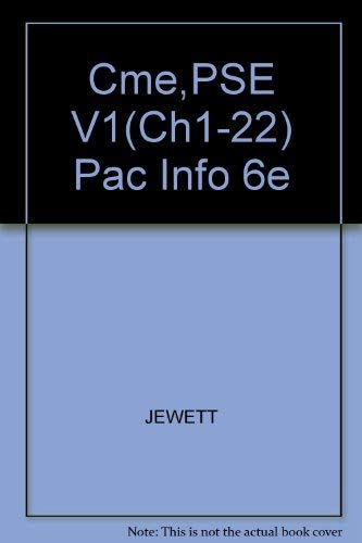 9780534189297: Cme,PSE V1(Ch1-22) Pac Info 6e