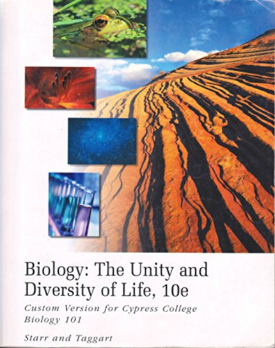 Stock image for Biology (The Unity and Diversity of Life) for sale by HPB-Red