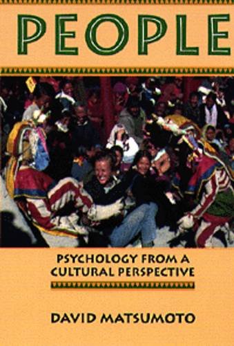 Imagen de archivo de People : Psychology from a Multicultural Perspective a la venta por Better World Books