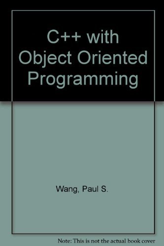 Beispielbild fr C++ With Object-Oriented Programming zum Verkauf von NEPO UG