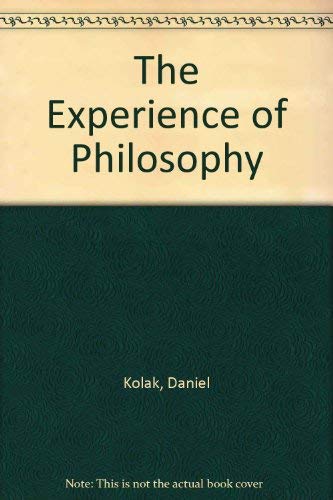 Imagen de archivo de The Experience of Philosophy a la venta por SecondSale