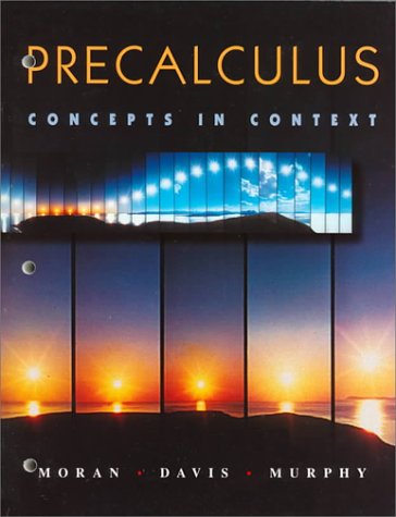 9780534197896: Precalculus: Concepts in Context