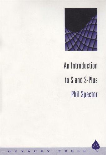 Beispielbild fr An Introduction to S and S-Plus zum Verkauf von Better World Books