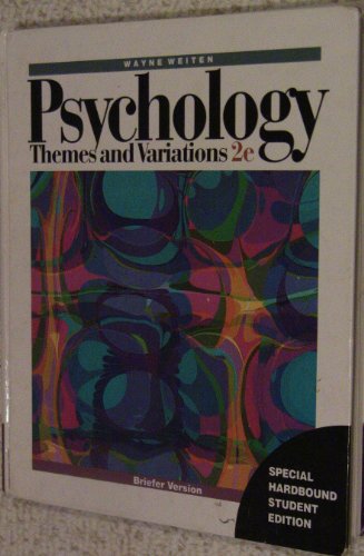 9780534199777: Title: Psychology