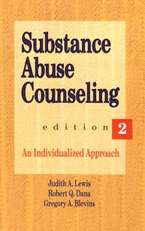 Beispielbild fr Substance Abuse Counseling: An Individualized Approach zum Verkauf von SecondSale