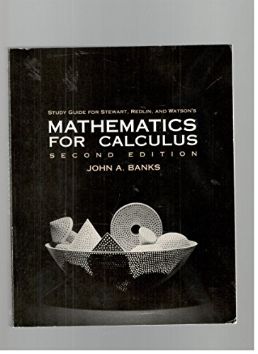 9780534202521: Mathematics for Calculus