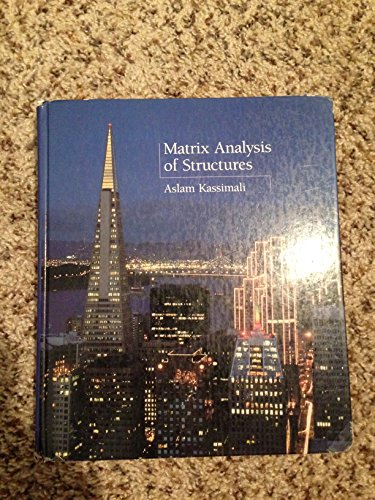 9780534206703: Matrix Analysis of Structures