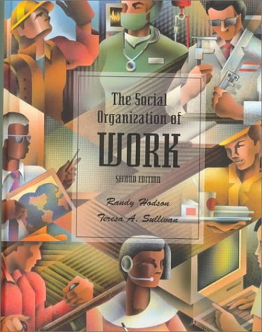 Imagen de archivo de Social Organization of Work a la venta por BookHolders