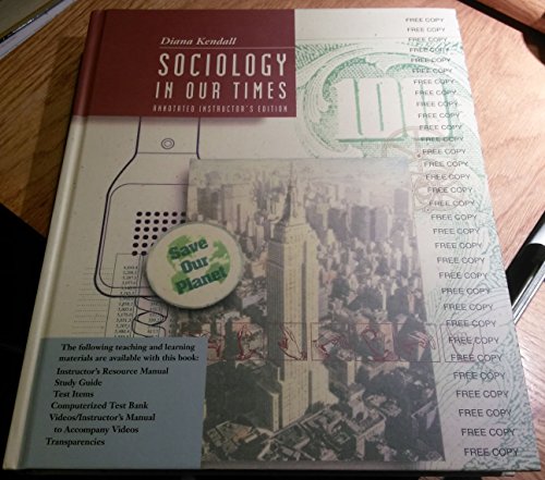 Stock image for Sociology in Our Times for sale by BookHolders