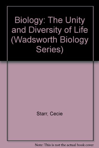 Beispielbild fr Biology: The Unity and Diversity of Life zum Verkauf von SecondSale