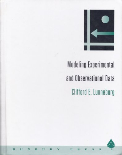 Imagen de archivo de Modeling Experimental and Observational Data a la venta por ThriftBooks-Atlanta