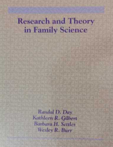 Beispielbild fr Research and Theory in Family Science zum Verkauf von HPB-Red
