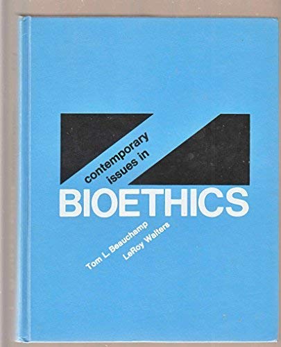 Beispielbild fr Contemporary Issues in Bioethics zum Verkauf von Better World Books