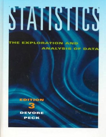 9780534228965: Statistics: The Exploration and Analysis of Data