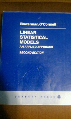 Beispielbild fr Linear Statistical Models: An Integrated Approach zum Verkauf von ThriftBooks-Atlanta