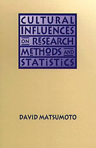 Imagen de archivo de Cultural Influences on Research Methods and Statistics a la venta por Open Books