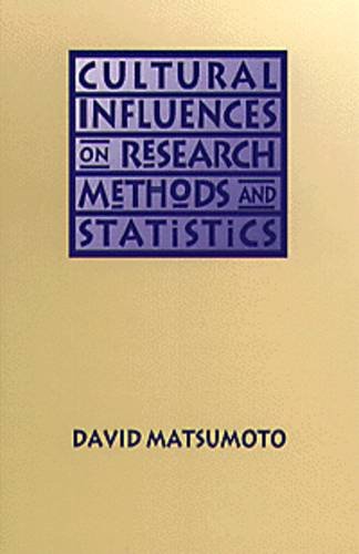 9780534237660: Cultural Influences on Research Methods and Statistics