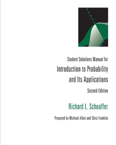 Stock image for Introduction to Probability and It's Applications (Student Solutions Manual) for sale by HPB-Diamond