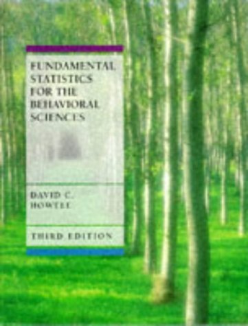 Beispielbild fr Fundamental Statistics for the Behavioral Sciences zum Verkauf von WorldofBooks