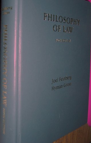 Beispielbild fr Philosophy of law zum Verkauf von The Book Cellar, LLC