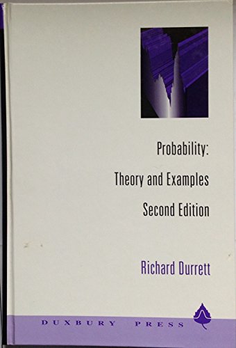 Imagen de archivo de Probability: Theory and Examples a la venta por Goodwill