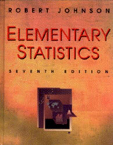 9780534243241: Elementary Statistics