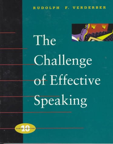Stock image for The Challenge of Effective Speaking for sale by SecondSale