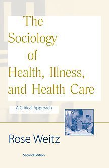 9780534247560: Sociology of Health, Illness and Health Care: A Critical Approach