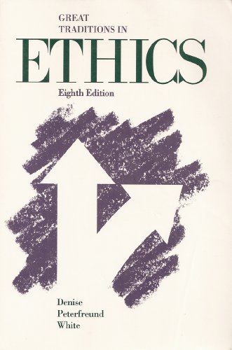 Beispielbild fr Great Traditions in Ethics zum Verkauf von Better World Books