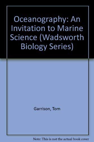 Imagen de archivo de Oceanography : An Invitation to Marine Sciences a la venta por Cronus Books