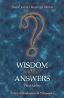 Beispielbild fr Wisdom Without Answers : A Brief Introduction to Philosophy zum Verkauf von Better World Books