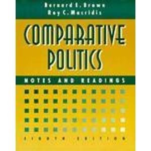 Beispielbild fr Comparative Politics: Notes and Readings zum Verkauf von RiLaoghaire