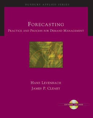 Imagen de archivo de Forecasting: Practice and Process for Demand Management (with CD-ROM) (Duxbury Applied) a la venta por SecondSale