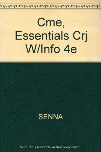 9780534263300: Cme, Essentials Crj W/Info 4e