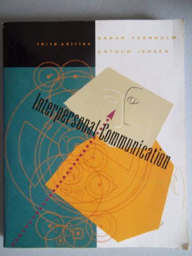 9780534263942: Interpersonal Communication (Wadsworth Series in Communication Studies)