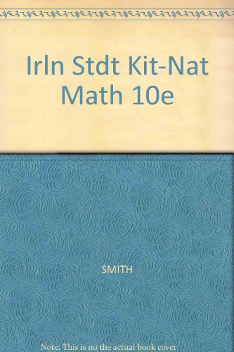 BCA/iLrn Student Offline Kit for Smithâ€™s The Nature of Mathematics, 10th (9780534272821) by Smith, Karl J.